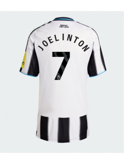 Newcastle United Joelinton #7 Zenski Domaci Dres 2025-26 Kratak Rukavima Newcastle United Joelinton #7 Zenski Domaci Dres 2025-26 Kratak Rukavima